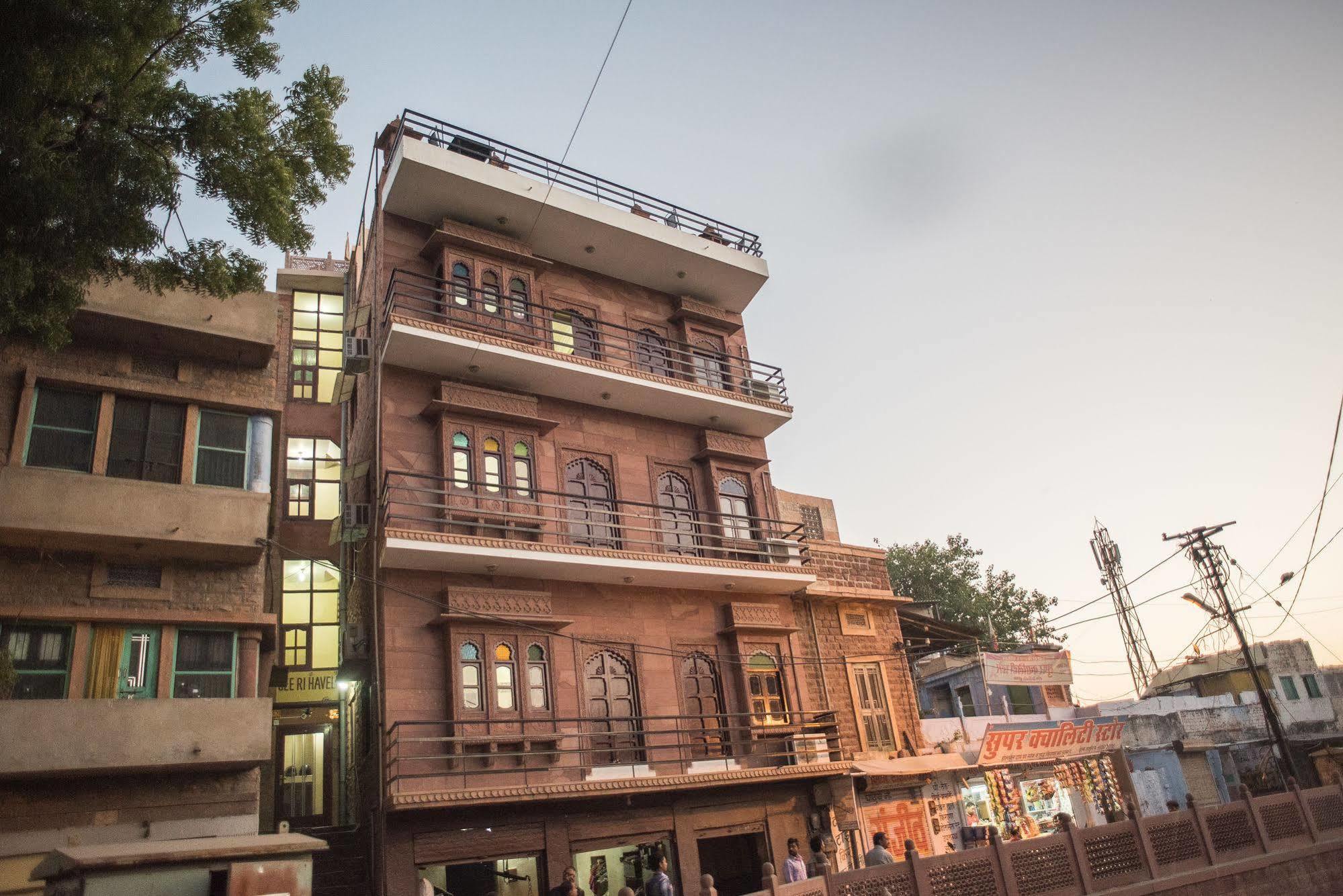 Готель Jee Ri Haveli Джодхпур Екстер'єр фото